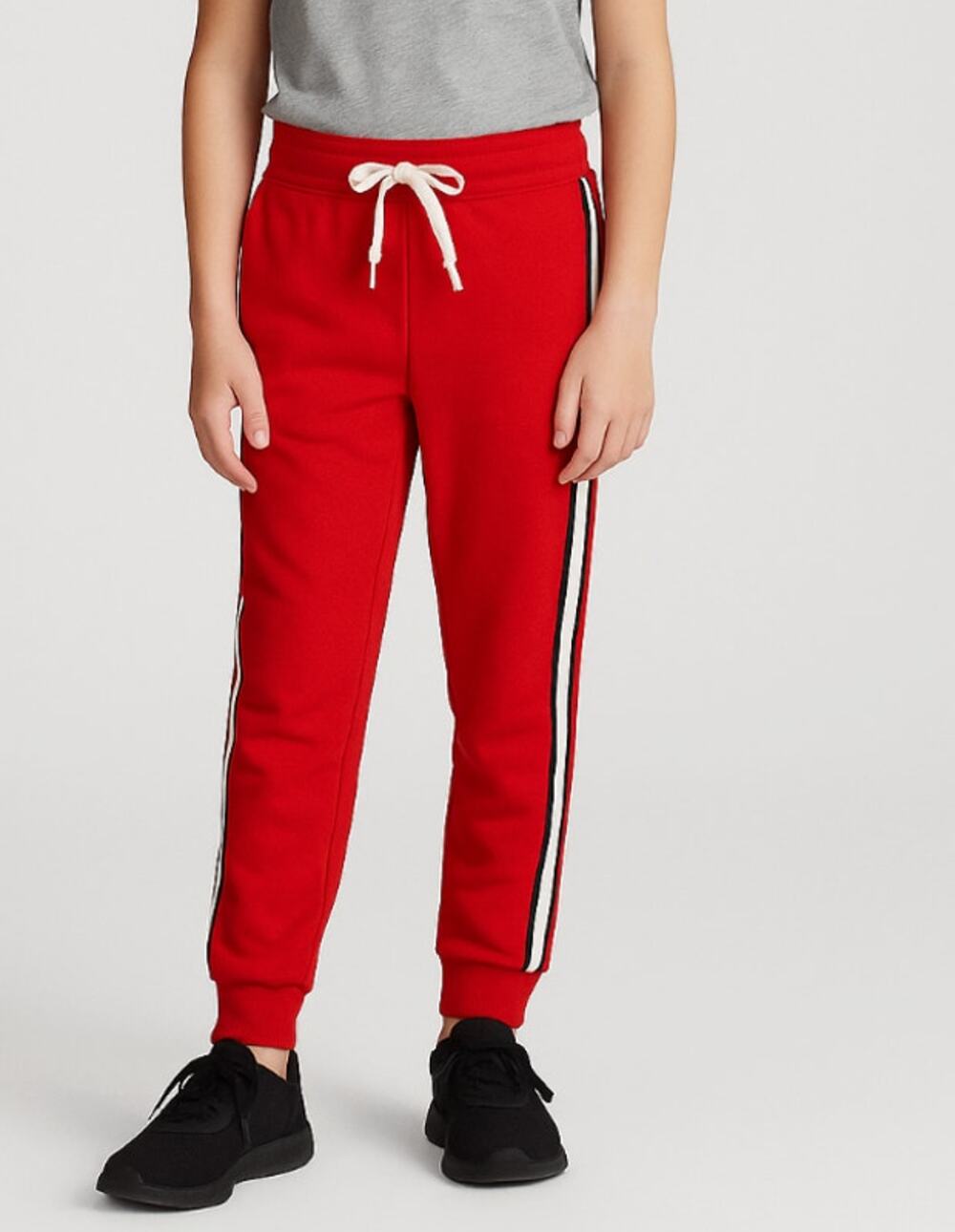 Lauren Ralph Lauren Boys Youth XL Red Fleece Jogger Sweatpants Track Pants